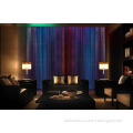 Motorized Decorative Curtains With LED